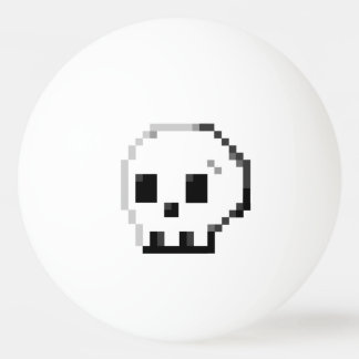 Bolinha De Ping Pong Big Skull pixel art 8 bits Ping Pong Ball