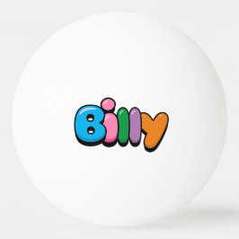 Bolinha De Ping Pong Billy
