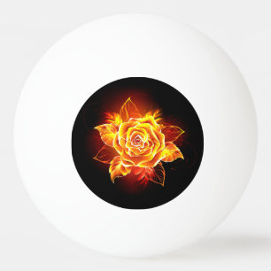 Bolinha De Ping Pong Blooming Fire Rosa