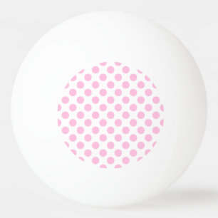 Bolinha De Ping Pong Bolinhas cor-de-rosa com fundo customizável