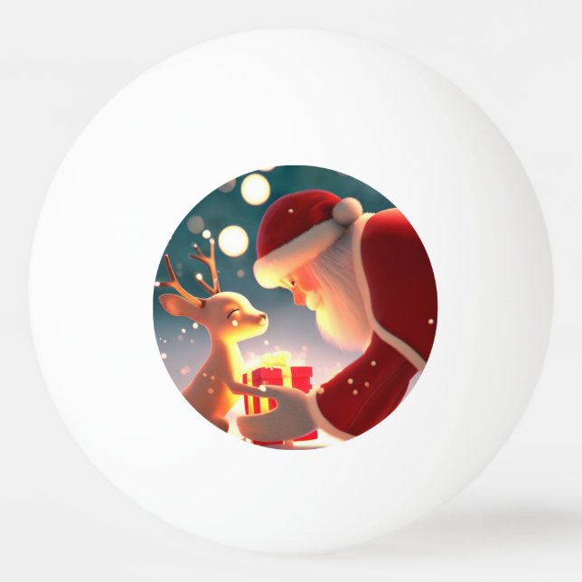 Bolinha De Ping Pong Bondade de Natal (1) (Frente)