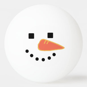 Bolinha De Ping Pong Boneco de neve