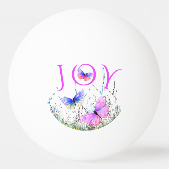 Bolinha De Ping Pong Borboletas Ping Pong Ball (Frente)