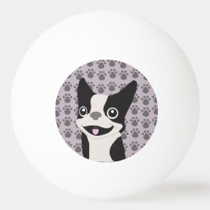 Bolinha De Ping Pong Boston Terrier, Lavanda Roxa