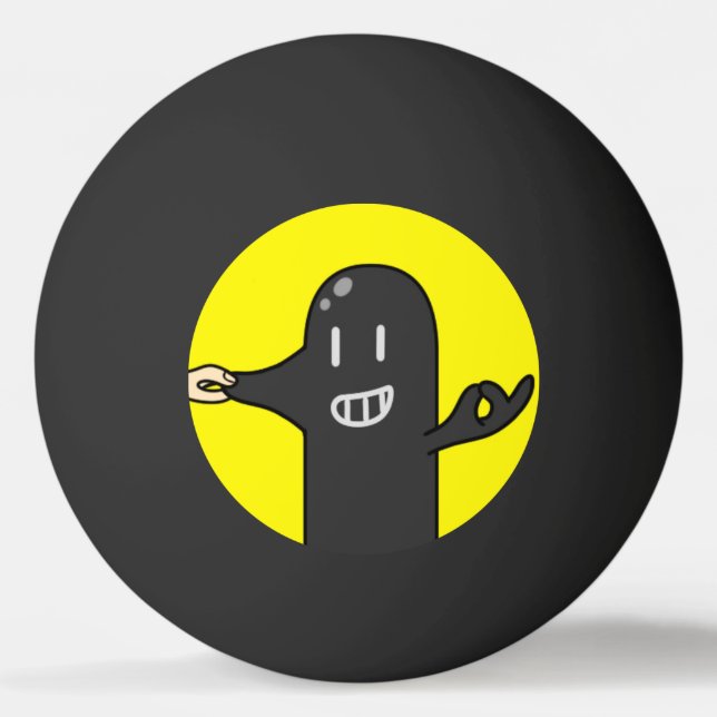 Bolinha De Ping Pong bouman91 Rubber~blackgold~ (Frente)