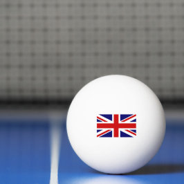 Bolinha De Ping Pong British Union Jack Flag