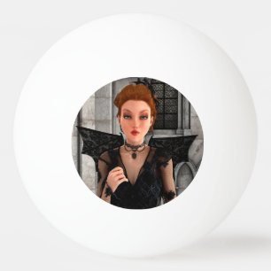 Bolinha De Ping Pong Bruxa Bonita