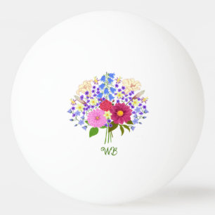 Bolinha De Ping Pong Buquê de flores