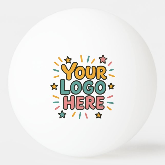 Bolinha De Ping Pong Business, Company, Advertising Your Logo Here (Frente)