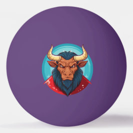 Bolinha De Ping Pong Cabeça de um minotauro da mitologia grega