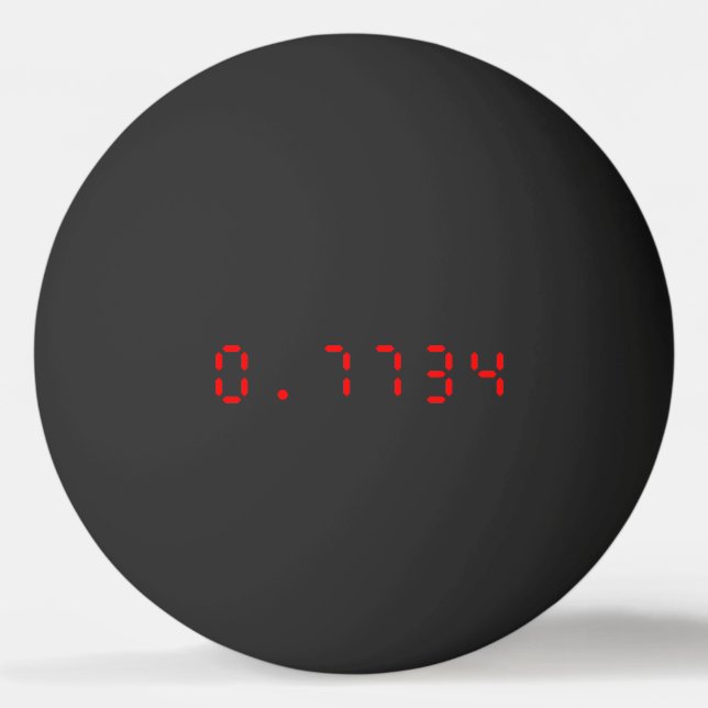 Bolinha De Ping Pong Calculadora de LED Hello | 0,7734 (Frente)