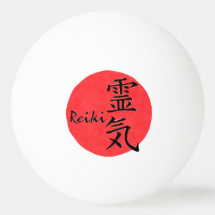 Bolinha De Ping Pong Caligrafia De Reiki E Palavra 1