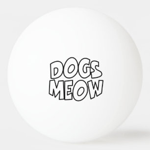 Bolinha De Ping Pong Caninos