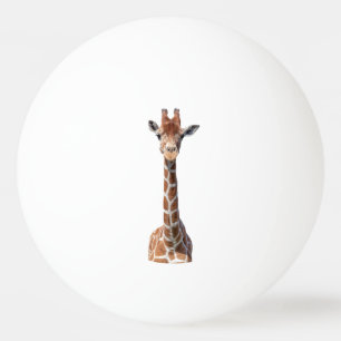 Bolinha De Ping Pong Cara de girafa bonita