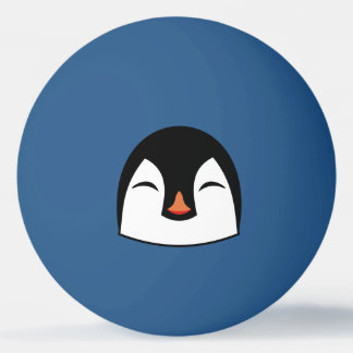 Bolinha De Ping Pong Cara de pinguim