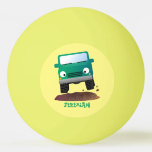 Bolinha De Ping Pong Caricatura de veículos todo-o-terreno 4X4