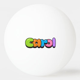 Bolinha De Ping Pong Carol