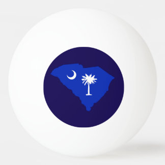 Bolinha De Ping Pong Carolina do Sul Bandeira Ping Pong Ball
