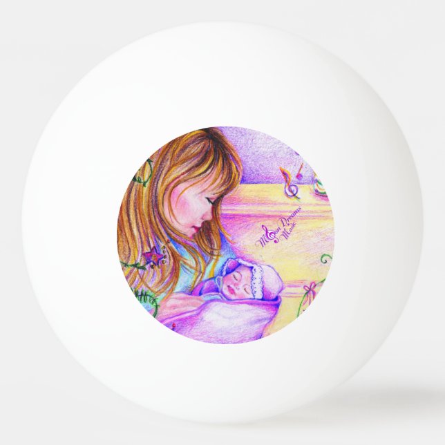 Bolinha De Ping Pong Carousel Dreams Ping Pong Ball (Frente)