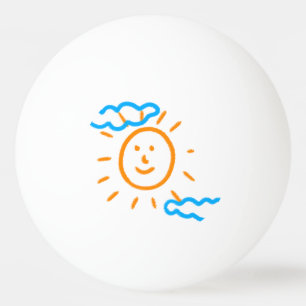 Bolinha De Ping Pong Carregar Crianças de Desenho Transformando Trabalh