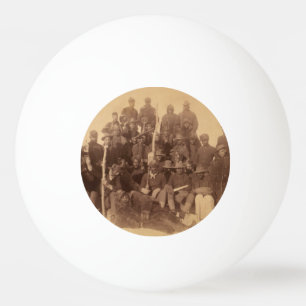 Bolinha De Ping Pong Cavalaria de Combate Afro-Americana: Guerreiros Bú