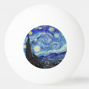 Bolinha De Ping Pong Céu Antigo Noite Estrelada