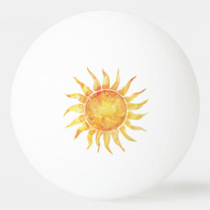Bolinha De Ping Pong Céu Ensolarado