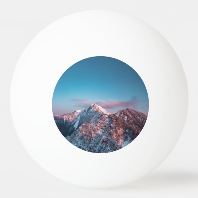 Bolinha De Ping Pong Céu mágico sobre Storžič, Eslovênia (Frente)