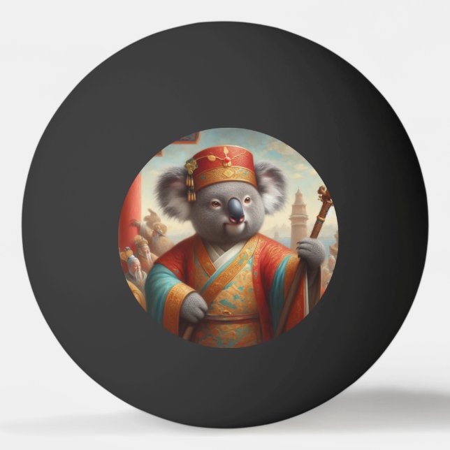 Bolinha De Ping Pong China Antiga de Koala (Frente)