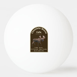 Bolinha De Ping Pong Chocolate Moose Café