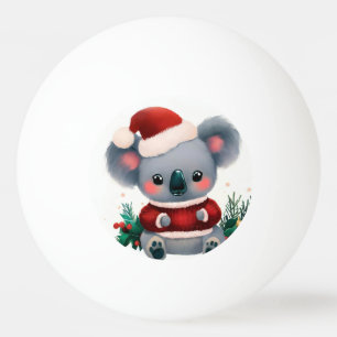 Bolinha De Ping Pong Christmas Koala (3)