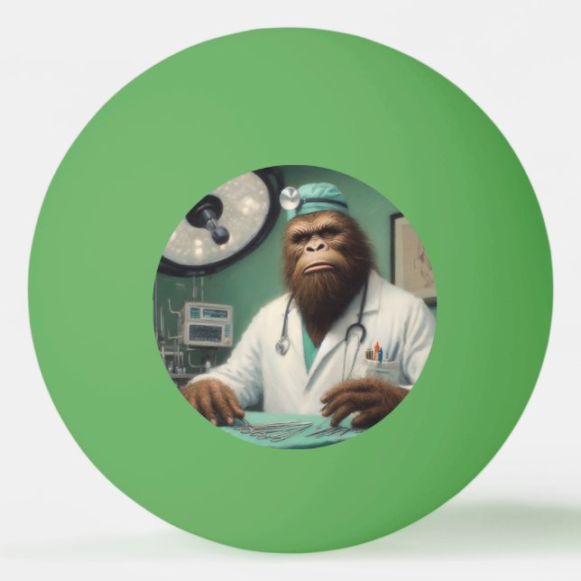 Bolinha De Ping Pong Cirurgião Bigfoot (Frente)