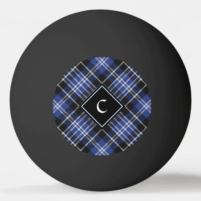 Bolinha De Ping Pong Clan Clark Tartan (Frente)