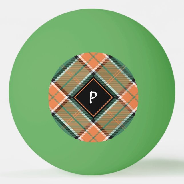 Bolinha De Ping Pong Clan Pollock Tartan Ping Pong Ball (Frente)