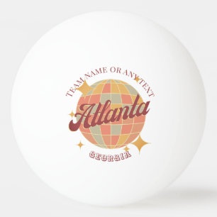 Bolinha De Ping Pong Clube de tênis de mesa de de Atlanta Georgia City