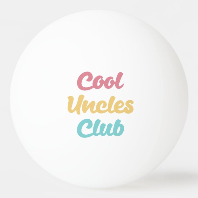 Bolinha De Ping Pong Clube dos Tios Legais II (Frente)