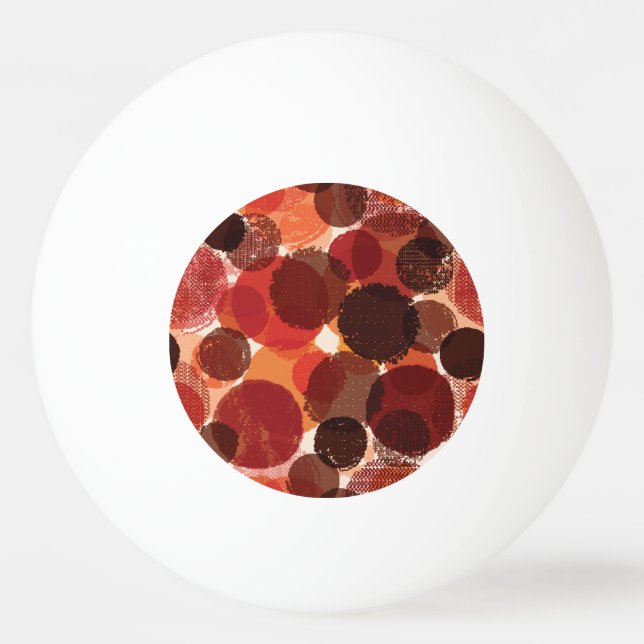 Bolinha De Ping Pong Coleção de Padrões sem costura abstrato (Frente)