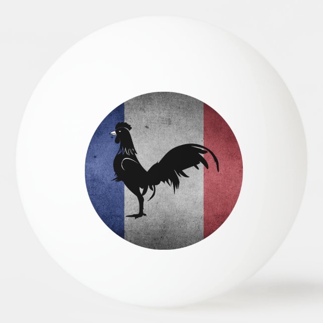 Bolinha De Ping Pong Coq francês (Frente)