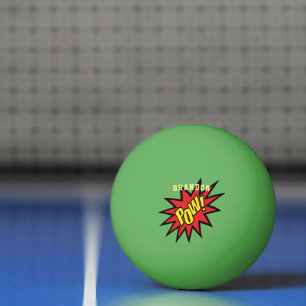 Bolinha De Ping Pong Cor Personalizada da Linha Super Hero Personalizad