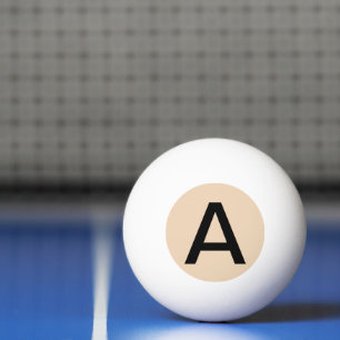 Bolinha De Ping Pong Cor Sólida Bisque