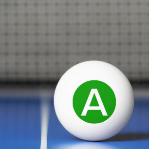 Bolinha De Ping Pong Cor Sólida Verde