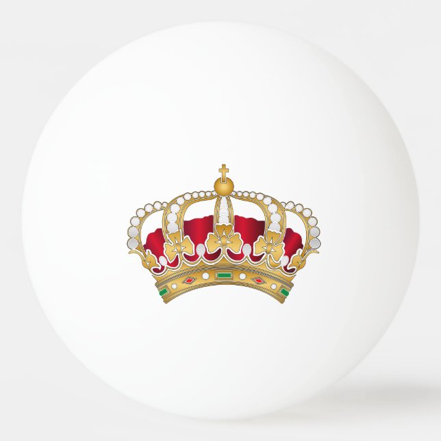 Bolinha De Ping Pong Coroa (Verso)
