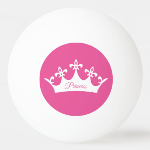 Bolinha De Ping Pong Coroa da Princesa