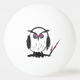 Bolinha De Ping Pong Coruja Chinesa