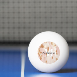 Bolinha De Ping Pong Cowgirl Leve Rosa Tan Sudoeste Faux