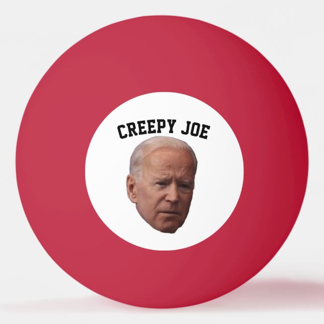 BOLINHA DE PING PONG CREEPE JOE BIDEN PING BALLS (Frente)