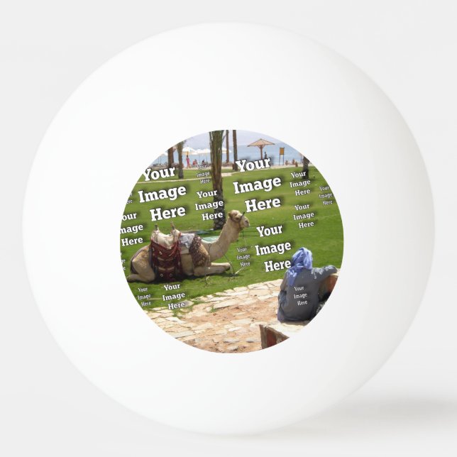 Bolinha De Ping Pong 🤍 Crie seu próprio Modelo personalizado (Verso)