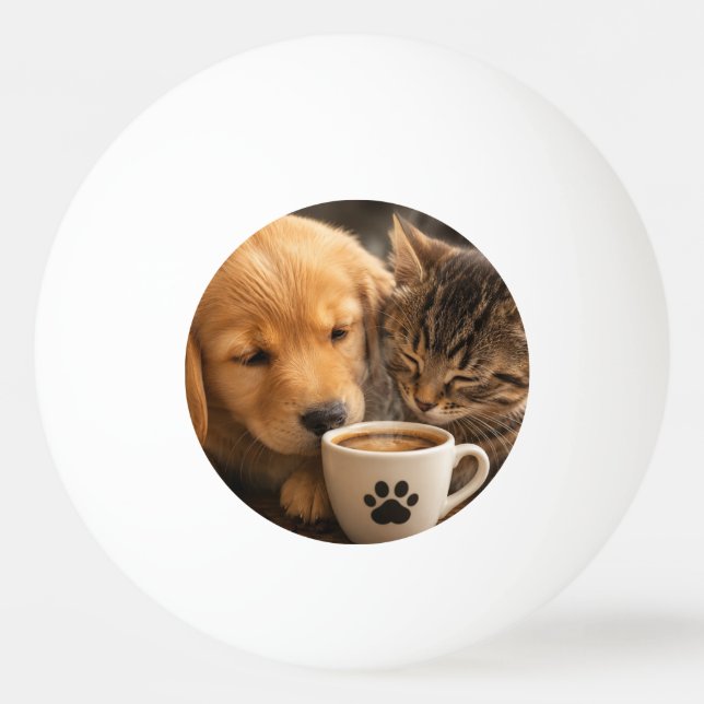 Bolinha De Ping Pong Crie seu próprio personalizado  (Frente)
