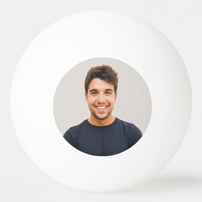 Bolinha De Ping Pong Crie sua Própria Foto Personalizada (Frente)