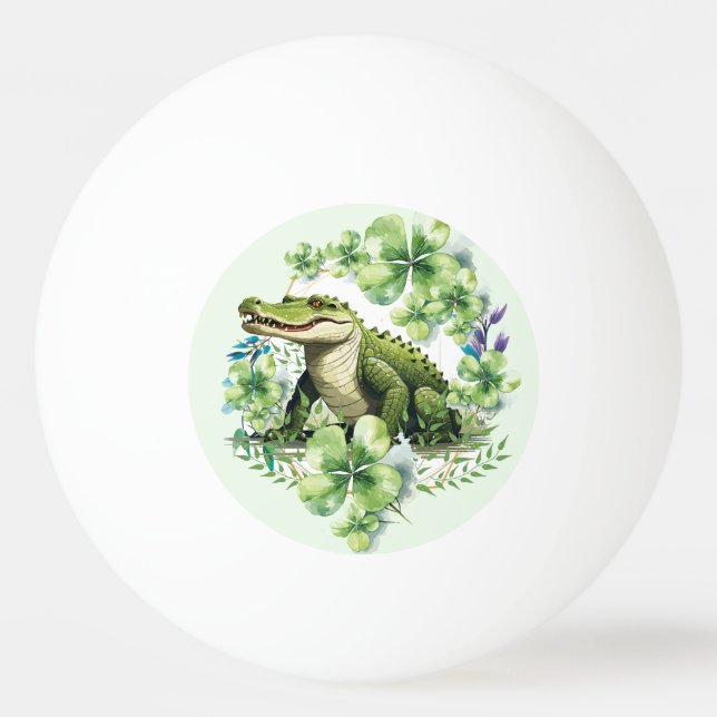 Bolinha De Ping Pong crocodilo (Frente)